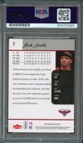 2007-08 Fleer Ultra #2 Josh Smith signed Auto Card PSA/DNA Slabbed Hawks