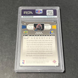 2004 Upper Deck #72 FRED JONES Signed Card AUTO PSA/DNA Slabbed Pacers