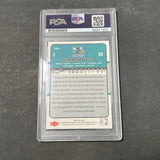 2006-07 NBA Fleer #124 Brandon Bass Signed Card AUTO PSA Slabbed Hornets