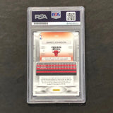 2009 Panini Rookie Prestige #166 James Johnson Signed Card Auto PSA Slabbed Bulls