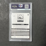 2013-14 NBA Hoops #6 Spencer Hawes Signed Card AUTO PSA/DNA Slabbed 76ers