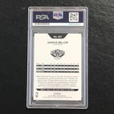 2018-19 NBA Hoops #221 Darius Miller Signed Card AUTO PSA Slabbed Pelicans