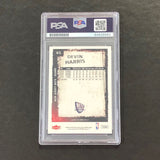 2008-09 Fleer Basketball #65 Devin Harris Signed Card AUTO PSA Slabbed Nets
