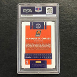2017-18 Donruss Basketball #118 Marquese Chriss Signed Card AUTO PSA Slabbed Sun
