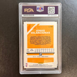 2019-20 Panini Donruss Optic #130 Jonas Valanciunas Signed Card AUTO PSA Slabbed