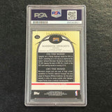 2008-09 Topps Hardwood #116 MARREESE SPEIGHTS Signed Card AUTO PSA Slabbed RC 76