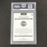 2016-17 Panini Hoops #275 Henry Ellenson Signed Card AUTO PSA Slabbed RC Rookie