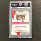 2010 Panini Basketball #212 Evan Turner Signed Card AUTO PSA Slabbed 76ers
