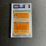 1978-79 Topps #54 Garfield Heard Signed Card Auto PSA Slabbed Suns