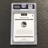 2016-17 NBA Hoops #293 Patrick McCaw Signed Card AUTO PSA Slabbed RC Warriors