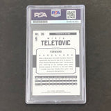 2015-16 NBA Hoops #36 Mirza Teletovic Signed Card PSA Slabbed Suns