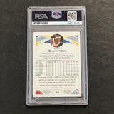2003-04 Topps #51 ERICK DAMPIER Signed Card PSA Slabbed Warriors