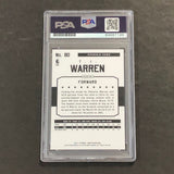 2015-16 NBA HOOPS #80 TJ WARREN Signed Card AUTO PSA Slabbed Suns