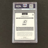 2016-17 NBA Hoops #257 Jared Dudley Signed Card AUTO PSA Slabbed Suns