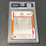2008-09 Upper Deck Basketball #68 Tim Thomas Signed Card AUTO PSA Slabbed Clippe