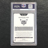 2018-19 NBA Hoops #139 Marvin Williams Signed AUTO PSA Slabbed Hornets