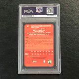 2006-07 Bowman Chrome Basketball #31 Wally Szczerbiak  Signed Card Auto PSA Slabbed Celtics