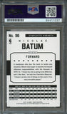 2015-16 NBA Hoops #96 Nicolas Batum Signed Card AUTO 10 PSA Slabbed Hornets