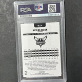 2017-18 Panini Hoops #74 Nicolas Batum Signed Card AUTO Grade PSA Slabbed Hornet