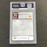 2007-08 Upper Deck #45 Ronny Turiaf Signed Card AUTO PSA Slabbed Lakers