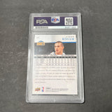 2008-09 Upper Deck #45 Linas Kleiza signed Auto Card PSA/DNA Slabbed Nuggets
