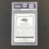 2019-20 NBA Hoops #143 Terrence Ross Signed Card AUTO PSA Slabbed Magic