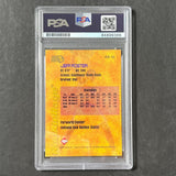 1999-2000 Rookie Rage #16 Jeff Foster Signed Card AUTO PSA Slabbed Indiana