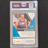 2019-20 Panini Mosaic #102 Nicolas Batum Signed Card AUTO 10 PSA Slabbed Hornets
