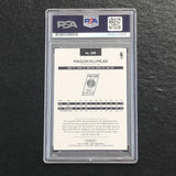 2016-17 NBA Hoops #146 Mason Plumlee Signed Card AUTO PSA Slabbed Trail Blazers