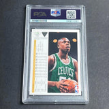 1991-92 Upper Deck #129 Ed Pinckney Signed Card AUTO PSA Slabbed Celtics