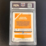 2019-20 Panini Donruss Optic #21 Justise Winslow Signed Card AUTO PSA/DNA Slabbe