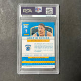 2012-13 Panini #261 Austin Rivers Signed Card AUTO PSA Slabbed RC Hornets