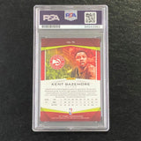2017-18 Panini Ascension #75 Kent Bazemore Signed Card Auto PSA Slabbed Hawks