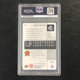 2011-12 SP Authentic #36 Jordan Williams Signed Card Auto PSA Slabbed Terrapins