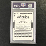 2015-16 NBA Hoops #158 Ryan Anderson Signed Card AUTO PSA Slabbed Pelicans