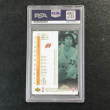 2001-02 Upper Deck #213 Vladimir Radmanovic Signed Card Auto PSA Slabbed Supersonics