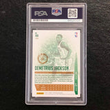2016-17 Panini Prestige #188 Demetrius Jackson Signed Card AUTO PSA/DNA Slabbed