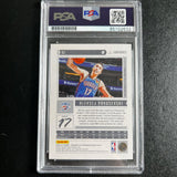 2020-21 Panini Chronicles Luminance #151 Aleksej Pokusevski Signed Card AUTO PSA
