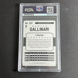 2015-16 NBA Hoops #237 Danilo Gallinari Signed AUTO PSA Slabbed Nuggets