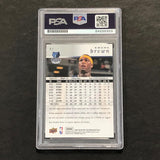 2008-09 Upper Deck #91 Kwame Brown Signed Card AUTO PSA Slabbed Grizzlies