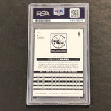2013-14 NBA Hoops #6 Spencer Hawes Signed Card AUTO PSA/DNA Slabbed 76ers