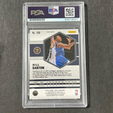 2020-21 Panini Mosaic #158 Will Barton Signed Card AUTO PSA Slabbed Nuggets