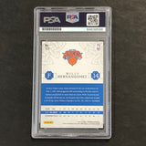 2016-17 Panini Excalibur #117 Willy Hernangomez Signed Card AUTO PSA Slabbed RC