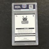 2014-15 Panini NBA Hoops #186 Nate Wolters Signed Card AUTO PSA/DNA Slabbed RC B