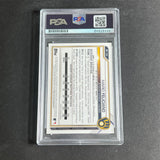 2021 Bowman Prospect #BP-133 Mario Feliciano Signed Card PSA Slabbed Auto Brewer