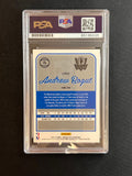 2016-17 Panini Donruss Optic #75 Andrew Bogut Signed Card AUTO PSA Slabbed Warri