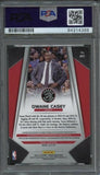 2017 Panini Prizm #40 Dwane Casey Signed Card AUTO PSA Slabbed Raptors