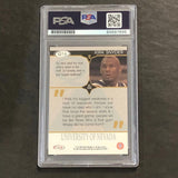 2003-04 HIT #Q16 Kirk Snyder Signed Card AUTO PSA Slabbed Nevada