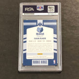 2017-18  Panini Donruss Rookie Kings #7 Ivan Rabb Signed Card AUTO 10 PSA Slabbe