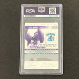 2003-04 Fleer Skybox #2 David Wesley Signed Card PSA Slabbed Hornets